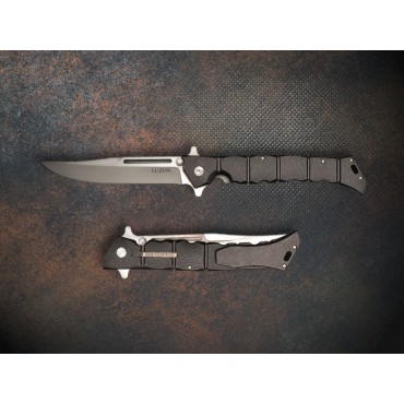 Cold Steel Luzon Folder Plain Black GFN Handle