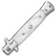 Kriegar German White Pearl Stiletto Knife