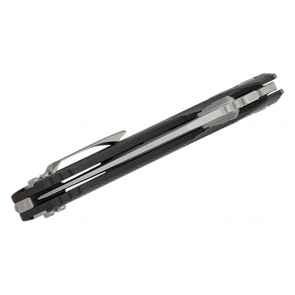 Microtech Amphibian RAM-LOK 30th Anniversary Stonewashed Fluted G10