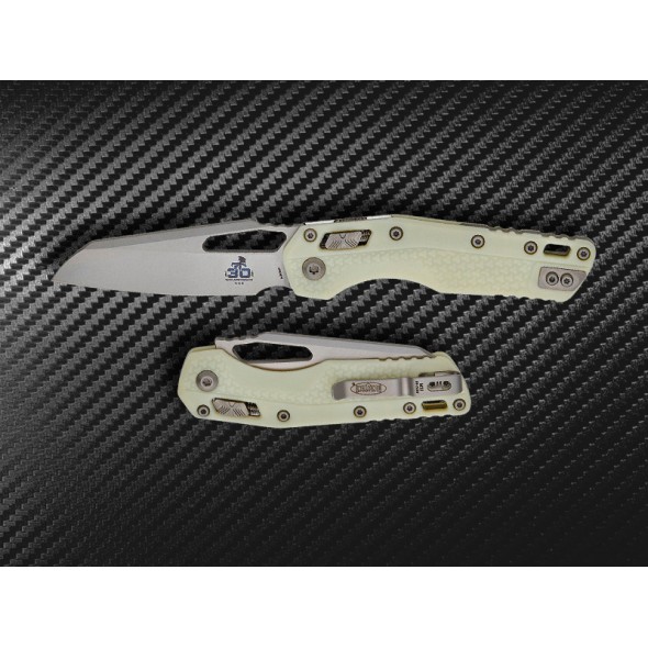 Microtech MSI RAM-LOK 30th Anniversary Stonewashed White