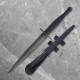 Sheffield Commando Dagger - Black Carbon Steel