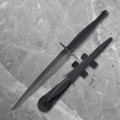 Sheffield Commando Dagger - Black Carbon Steel