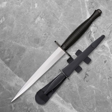 Sheffield Commando Dagger - Silver Carbon Steel