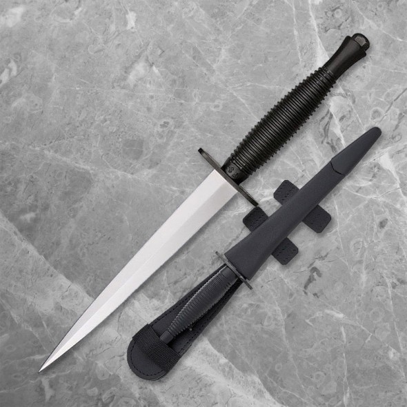 Sheffield Commando Dagger - Silver Carbon Steel