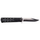 Black Green Liner Lock Folder with Two-Tone Blade
