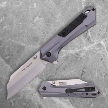 Liner Lock Folding Cleaver with Aluminium Handle