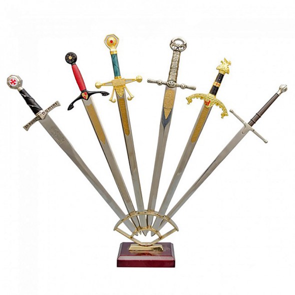 6-Piece Letter Opener Stand