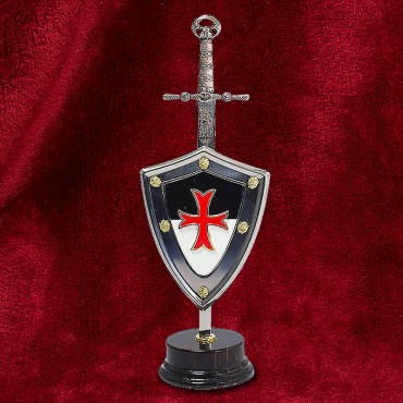 Crusaders Letter Opener & Shield Set