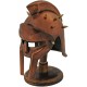 Mini Gladiator Helmet with Stand