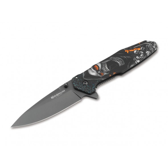 Boker Magnum Screaming Skull Framelock