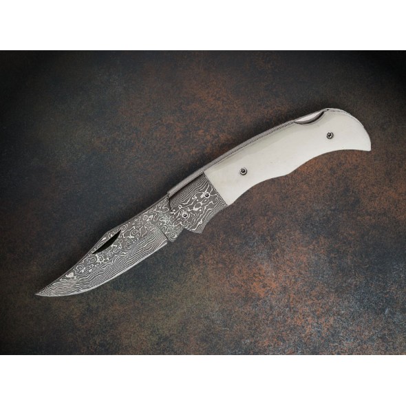Boker Magnum Damascus Lockback