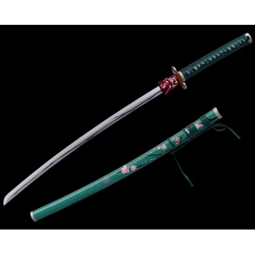 Valorant Onimaru Kunitsuna Sword (Green - Hana)