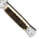 Kriegar German Faux Stag Stiletto Knife