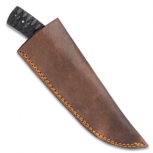Timber Wolf Blacksmith Knife And Sheath