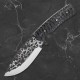 Timber Wolf Blacksmith Knife And Sheath