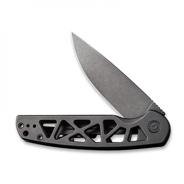 Civivi Perf Framelock Black Stonewashed
