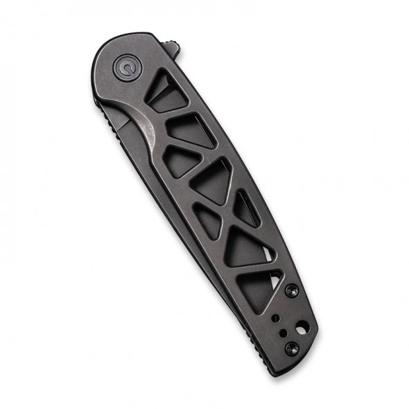 Civivi Perf Framelock Black Stonewashed