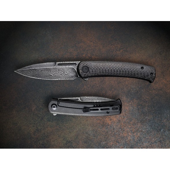 Civivi Cetos Framelock Damascus