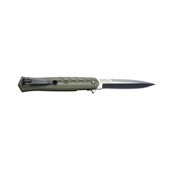 Liner Lock Folder with Olive Green Handle