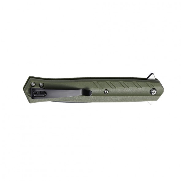 Liner Lock Folder with Olive Green Handle