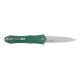 Liner Lock Folder with Green Anodised Aluminium Handle