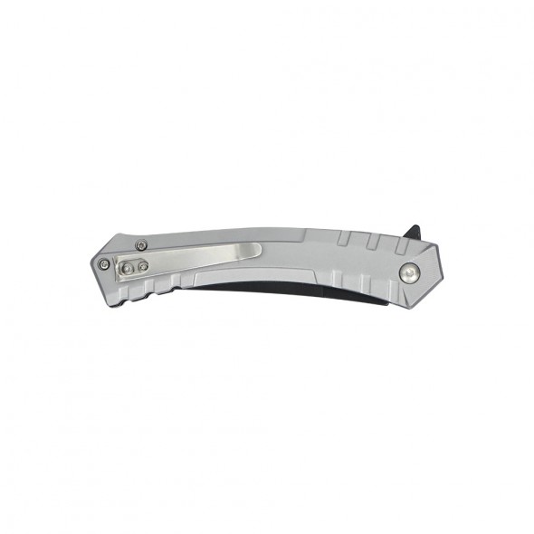 Liner Lock Folder with Black Blade & Anodised Aluminium Handle