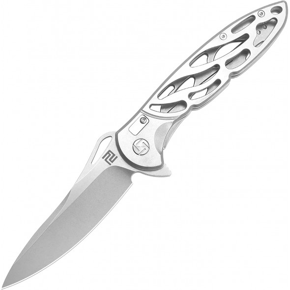 Artisan Hoverwing Framelock D2 Stonewashed