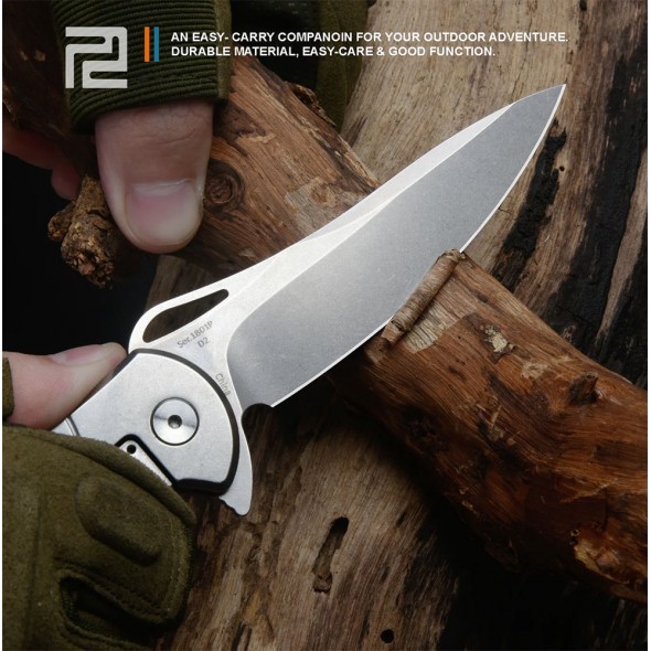 Artisan Hoverwing Framelock D2 Stonewashed