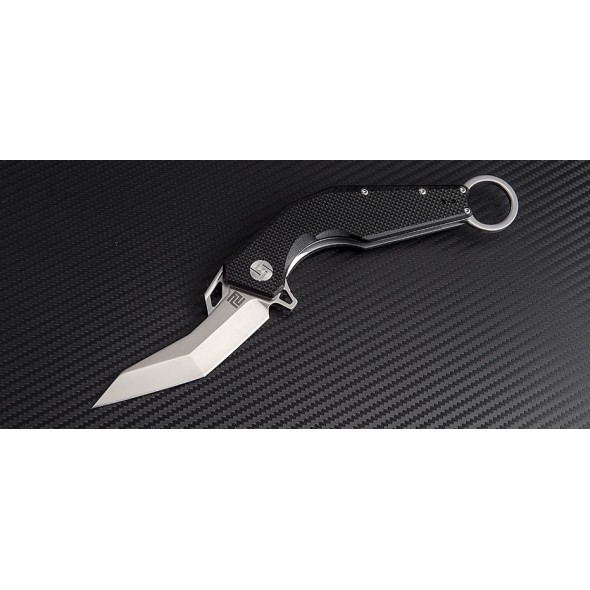 Artisan Cobra Linerlock Black D2