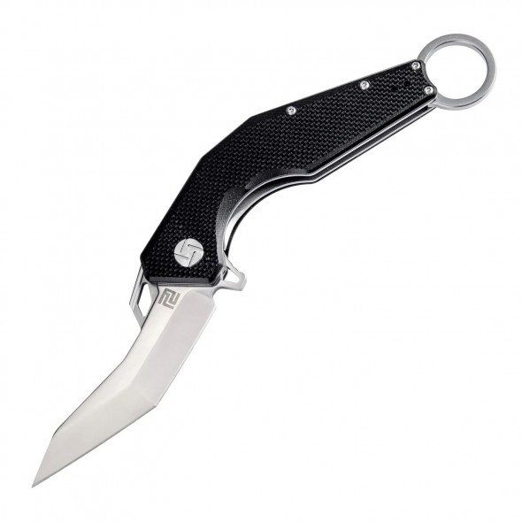 Artisan Cobra Linerlock Black D2