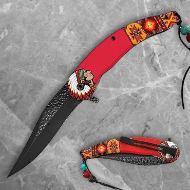 Native American Liner Lock Folder