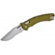Microtech Amphibian RAM-LOK Stonewashed Serrated Fluted Aluminium OD Green