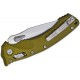 Microtech Amphibian RAM-LOK Stonewashed Serrated Fluted Aluminium OD Green