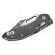 Microtech Stitch Spear Point Serrated Fluted G10 Black