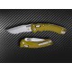 Microtech Amphibian RAM-LOK Stonewashed Serrated Fluted Aluminium OD Green