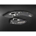 Microtech Stitch Spear Point Serrated Fluted G10 Black