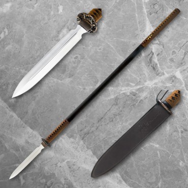 Shinwa Double Edged Carbon Steel Warrior Spear