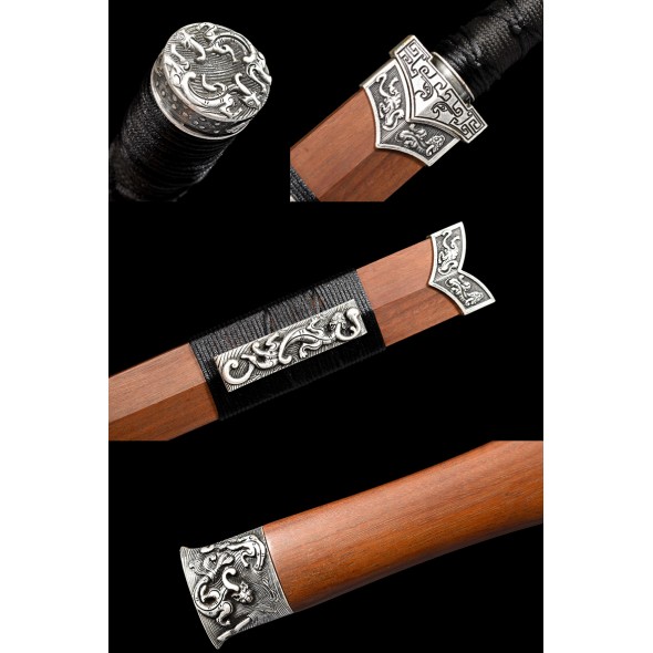 Chi Long Short Sword (Wood) 螭龙短剑
