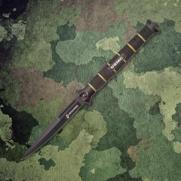 USMC Blackout Combat Stiletto Large