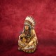 Native American Chief With Peace Pipe Sculpture