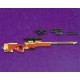 Miniature PUBG Rifle (22cm)