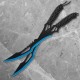 Blue Guardian Twin Machete Set with Sheath