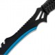Blue Guardian Twin Machete Set with Sheath