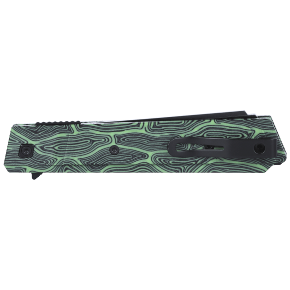 CRKT Zephyr Green White Liner Lock