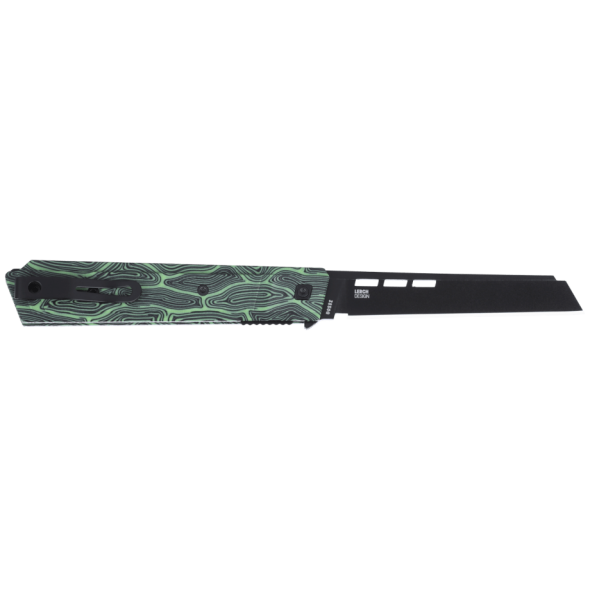 CRKT Zephyr Green White Liner Lock