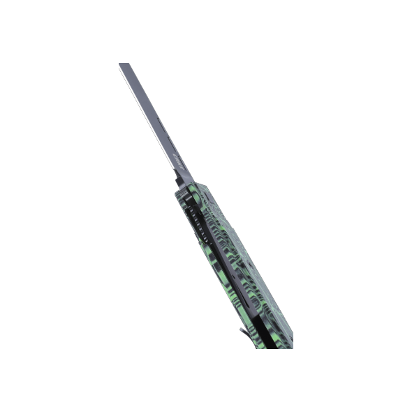 CRKT Zephyr Green White Liner Lock