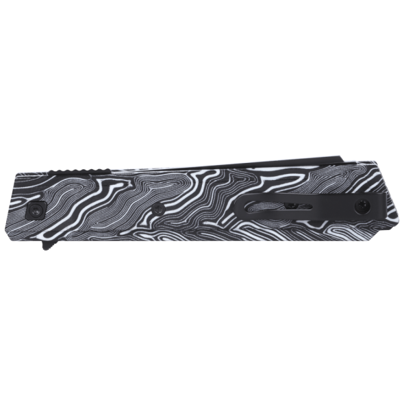 CRKT Zephyr White Black Liner Lock