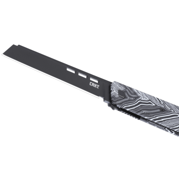 CRKT Zephyr White Black Liner Lock