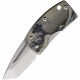 G Sakai Money Clip Framelock Blue Wave Tanto