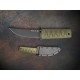 Cold Steel Kyoto II Fixed Blade OD Green Black Blade